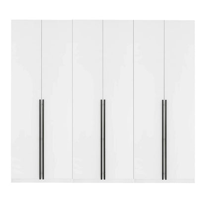 Manhattan Comfort Lee Modern 3.0 Freestanding Wardrobe Closet Armoire Set of 3
