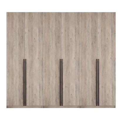 Manhattan Comfort Lee Modern 3.0 Freestanding Wardrobe Closet Armoire Set of 3