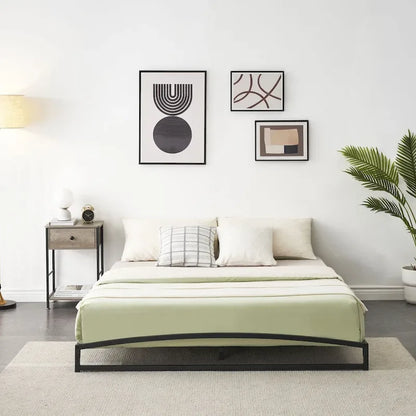 10 Inch Low Profile Platform Bed Frame