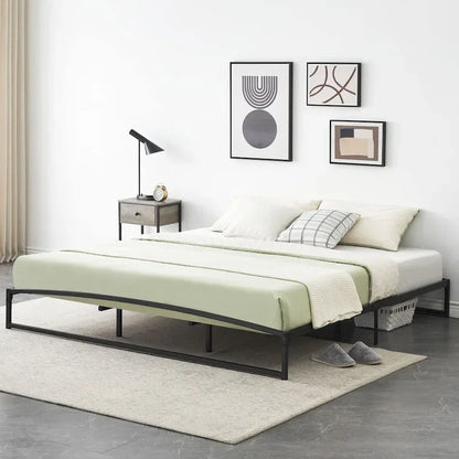 10 Inch Low Profile Platform Bed Frame