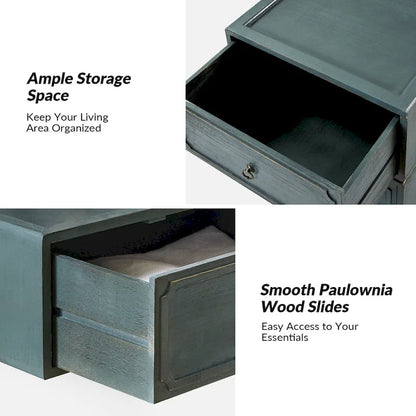 Greg Transitional 2 - Drawer Nightstand with Multiple Configurations by HULALA HOME