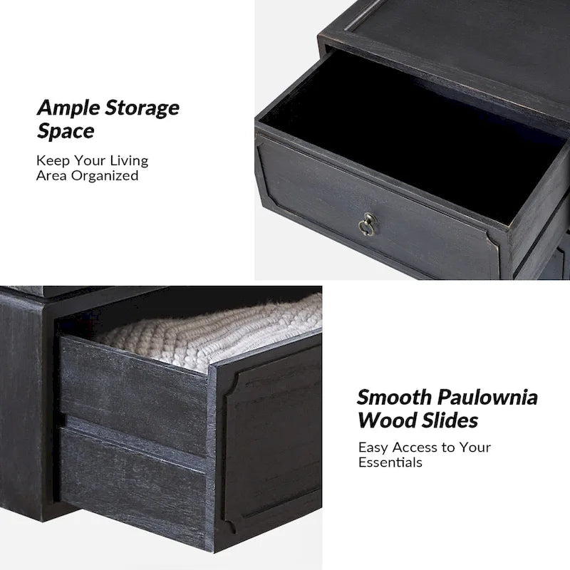 Greg Transitional 2 - Drawer Nightstand with Multiple Configurations by HULALA HOME