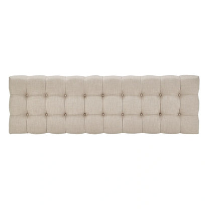 Knightsbridge Linen Fabric Tufted Bench by iNSPIRE Q Artisan