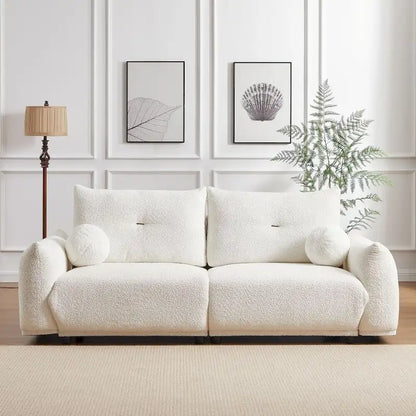 Lamb's Wool 2-Seater 90 Comfortable Cushion Sofa