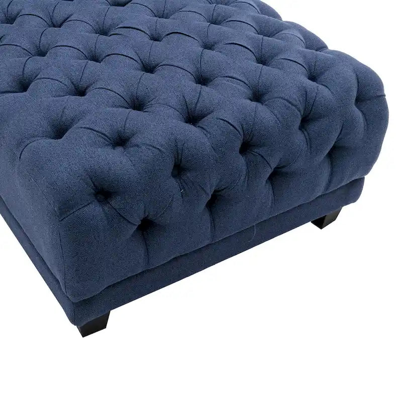 Clihome Tufted Reclining Chaise Lounge