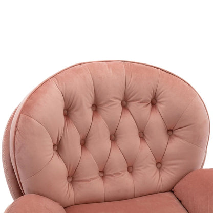 Accent chair TV Chair Living room Chair with Ottoman
