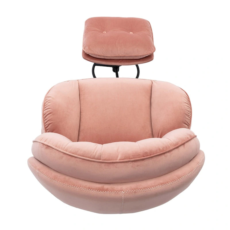 Accent chair TV Chair Living room Chair with Ottoman