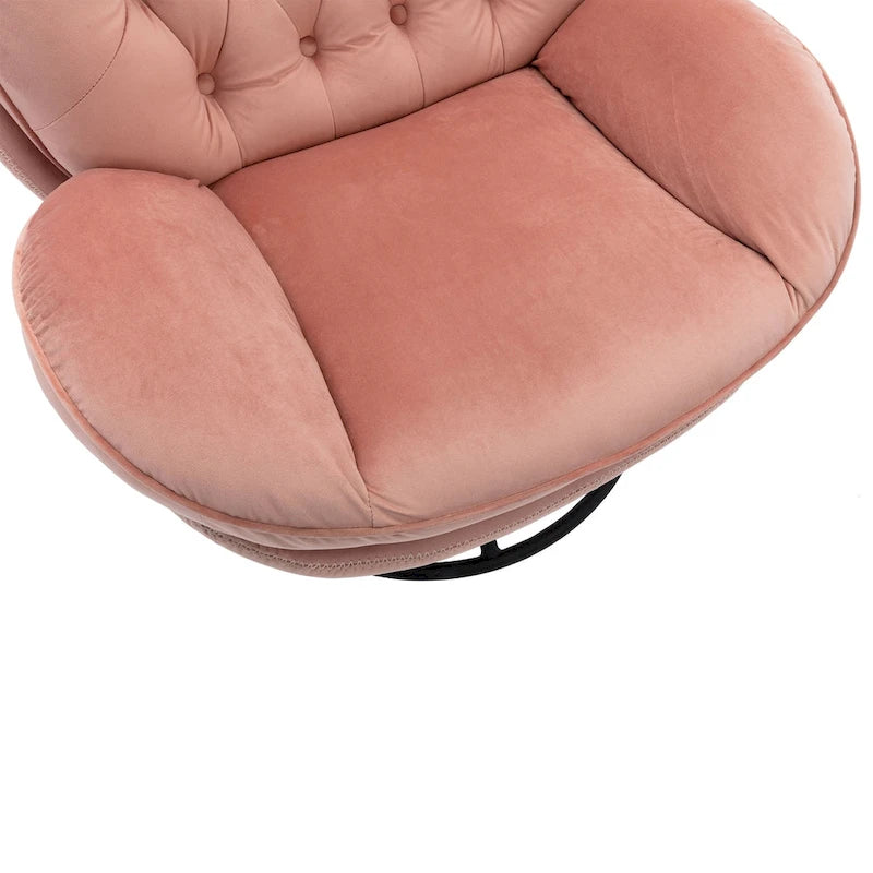 Accent chair TV Chair Living room Chair with Ottoman
