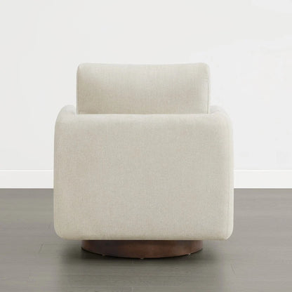 Rebecca Swivel Accent Chair Armchair with Back Cushion