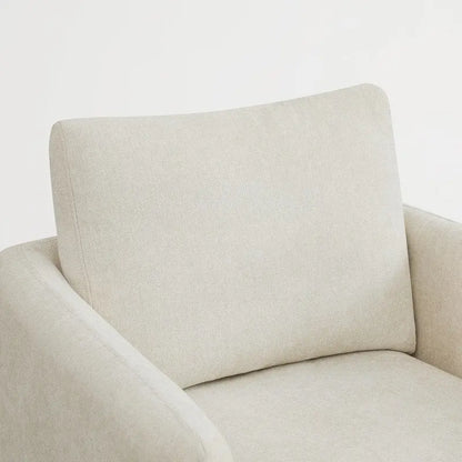 Rebecca Swivel Accent Chair Armchair with Back Cushion