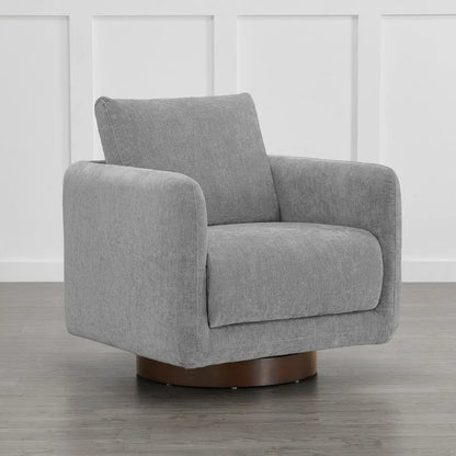 Rebecca Swivel Accent Chair Armchair with Back Cushion