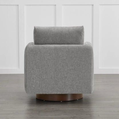 Rebecca Swivel Accent Chair Armchair with Back Cushion