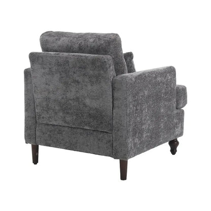 Wooden Frame Armchair, Modern Accent Chair Lounge Chair