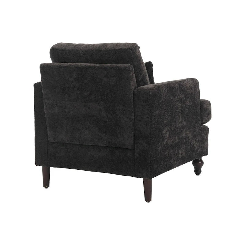 Wooden Frame Armchair, Modern Accent Chair Lounge Chair