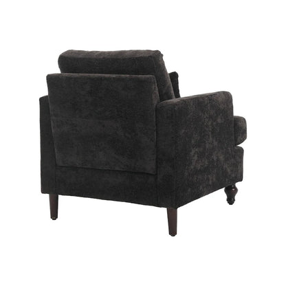 Wooden Frame Armchair, Modern Accent Chair Lounge Chair