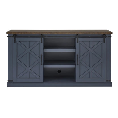 58 in. Barn Door TV Stand for TVs up to 65 in.