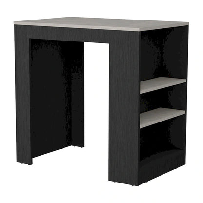 Kitchen Island with 3-Side Shelves,Kitchen Storage Cabinet for Dining Room