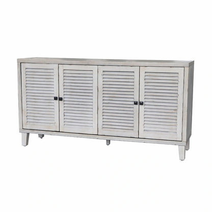 4 Shutter Door Wooden Cabinet Sideboard Buffet