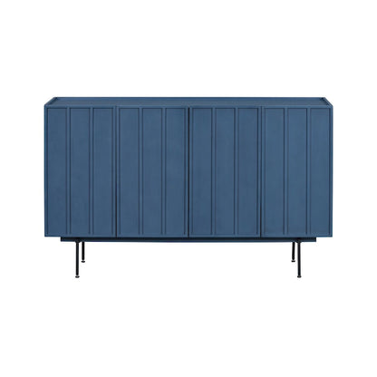Sideboard Wooden Cabinet with 4 Doors Suitable for Living Rooms