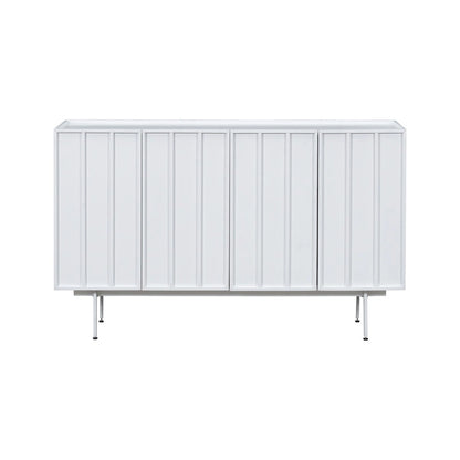 Sideboard Wooden Cabinet with 4 Doors Suitable for Living Rooms