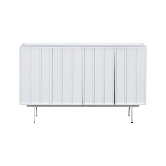 Sideboard Wooden Cabinet with 4 Doors Suitable for Living Rooms