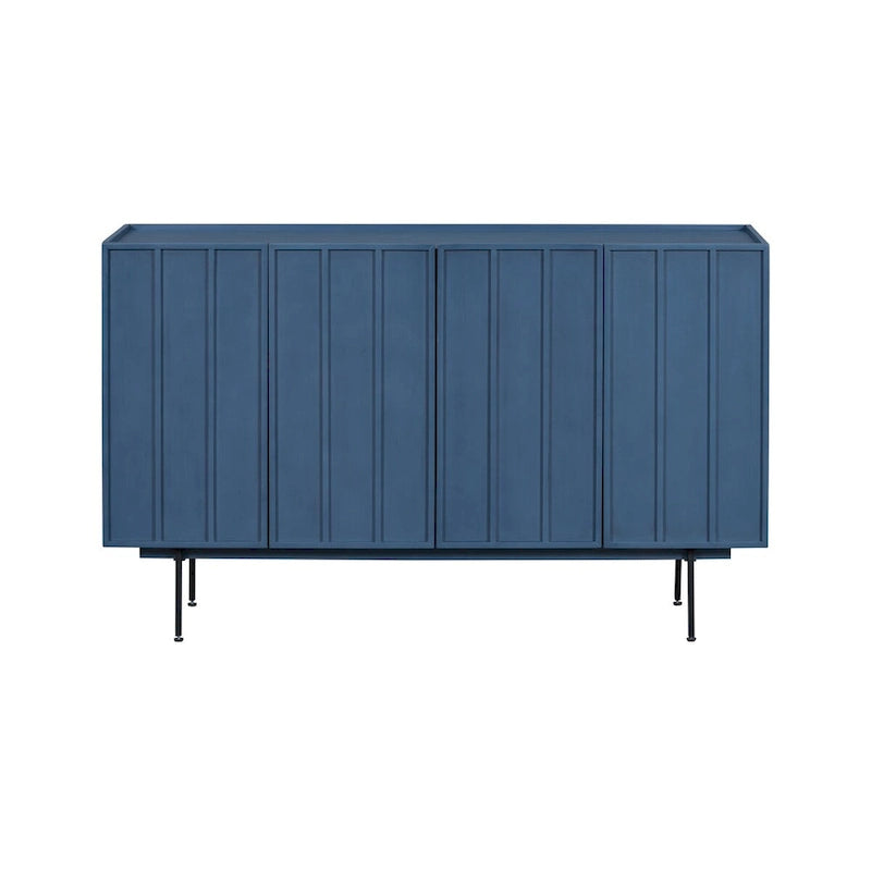 Sideboard Wooden Cabinet with 4 Doors Suitable for Living Rooms