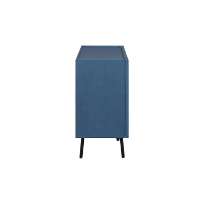 Sideboard Wooden Cabinet with 4 Doors Suitable for Living Rooms