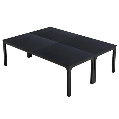 6.5FT Conference Meeting Seminar Business Table Set for 8-12 Person (Set of 2)
