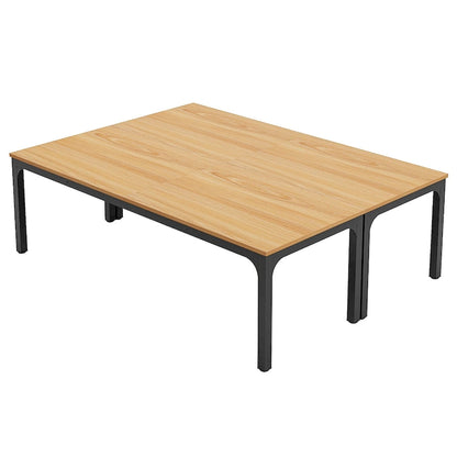 6.5FT Conference Meeting Seminar Business Table Set for 8-12 Person (Set of 2)