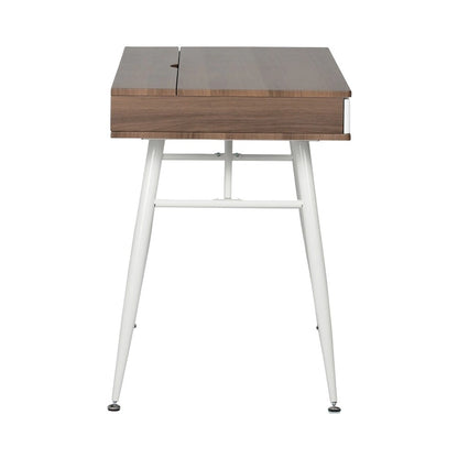 Calico Designs Alcove Modern Desk with Large Split Drawer