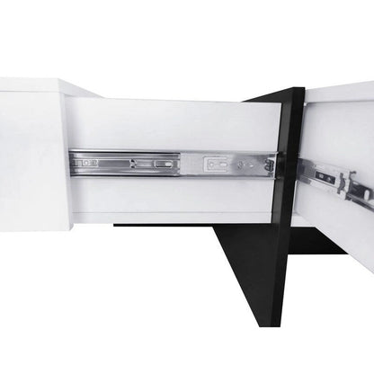 Unique Design Coffee Table with Extendable Sliding Tabletop