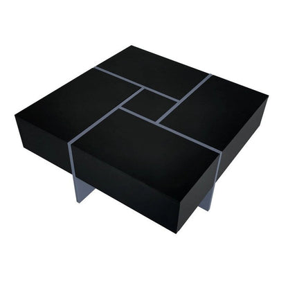 Unique Design Coffee Table with Extendable Sliding Tabletop