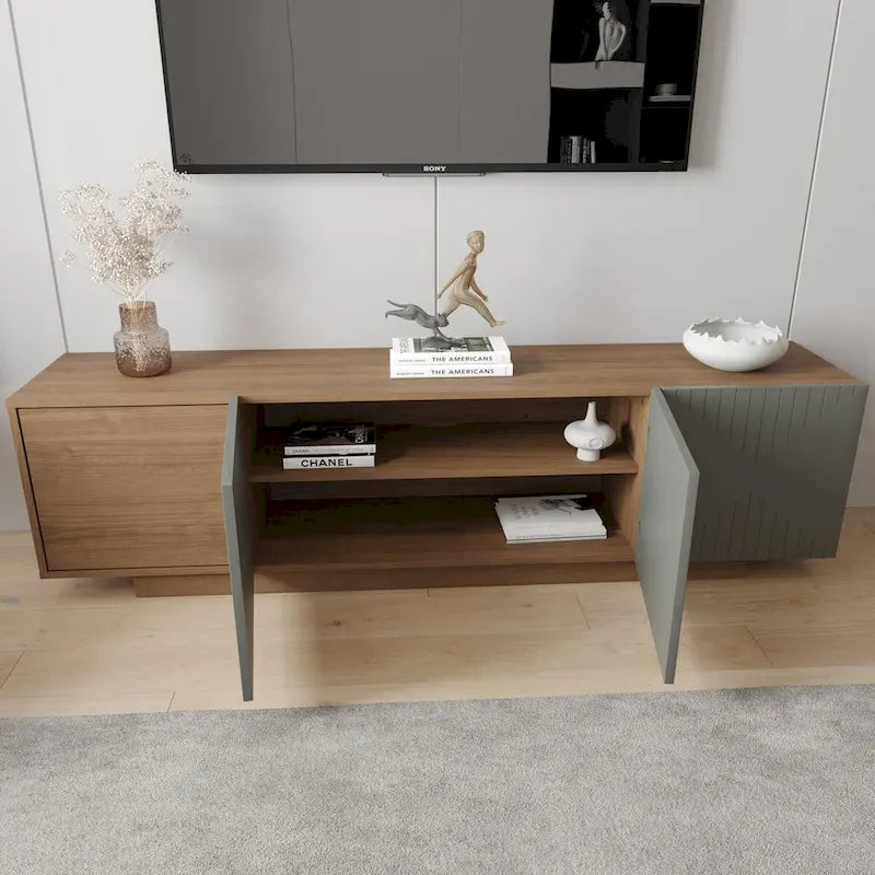 Nexera Riva TV Stand for TVs up to 80 inches