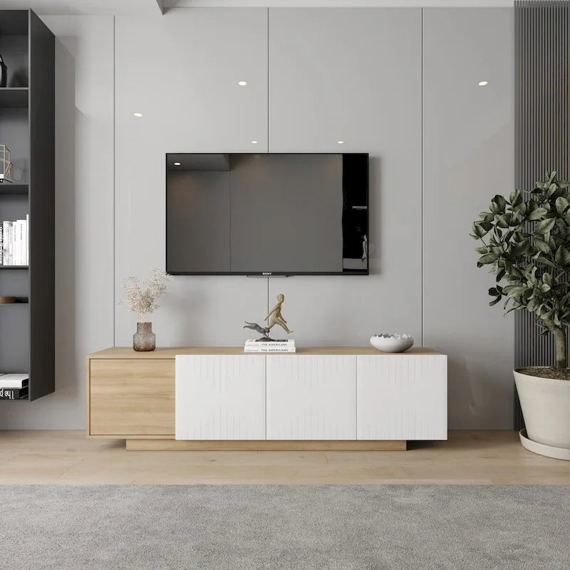 Nexera Riva TV Stand for TVs up to 80 inches