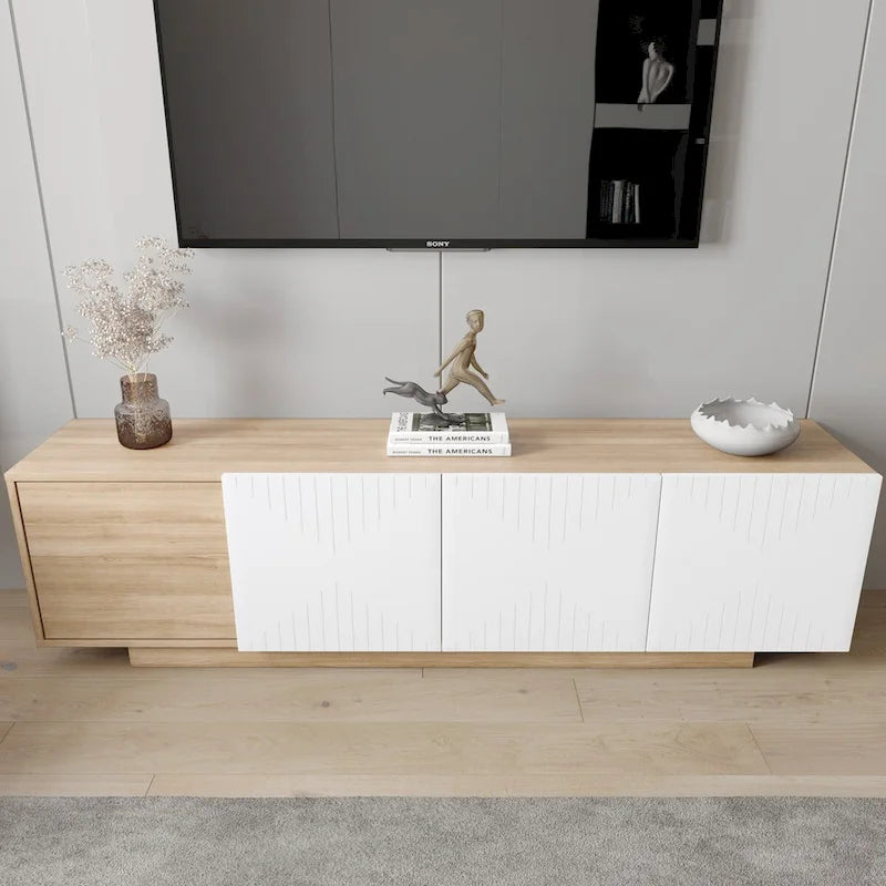 Nexera Riva TV Stand for TVs up to 80 inches