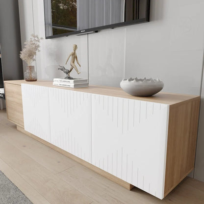Nexera Riva TV Stand for TVs up to 80 inches