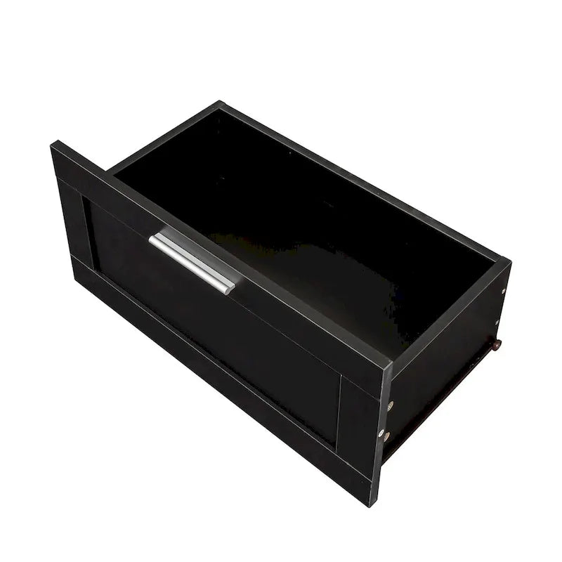 Modern minimalist TV cabinet 80 inch TV stand, open locker