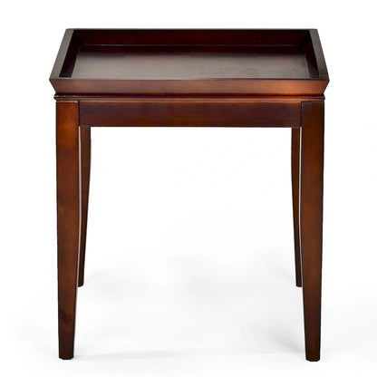 Wood End Table