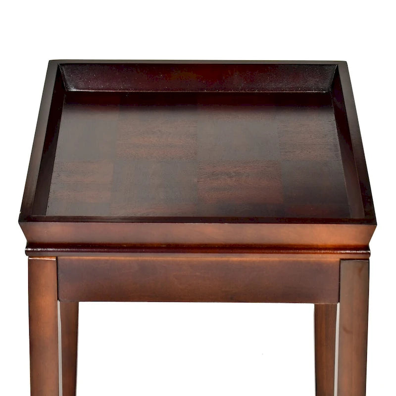 Wood End Table