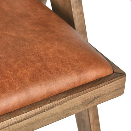 Classic Home Dolton Top Grain Leather Arm Chair