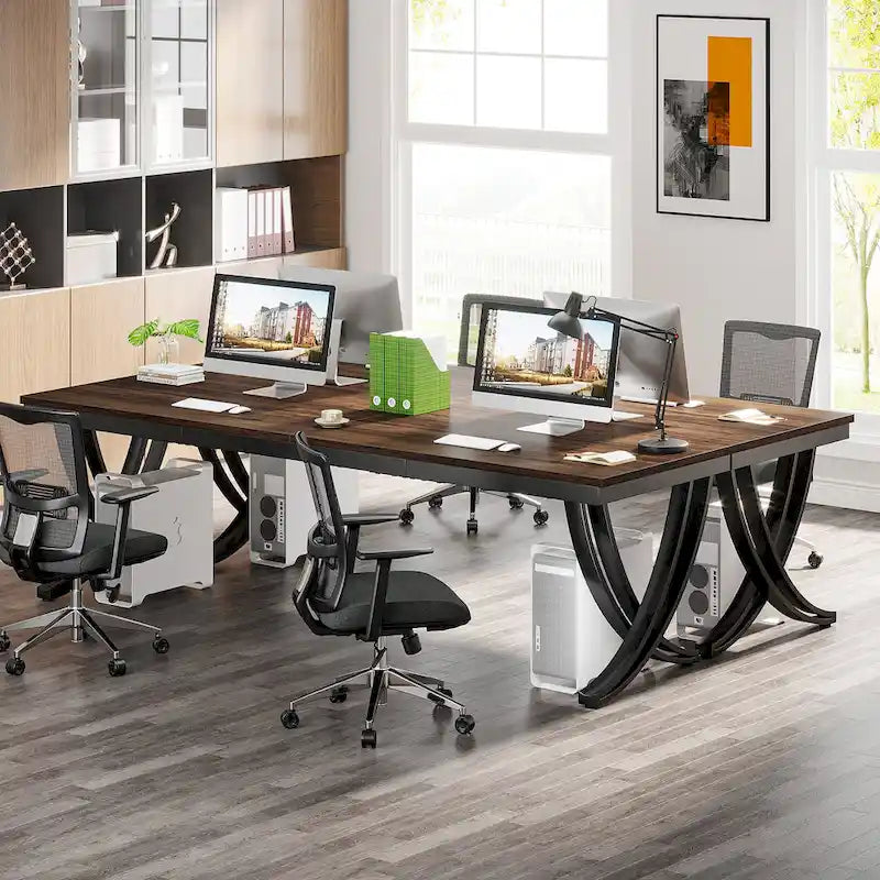 78 Computer Desk for Home Office, Rectangular Writting Table for Study Room