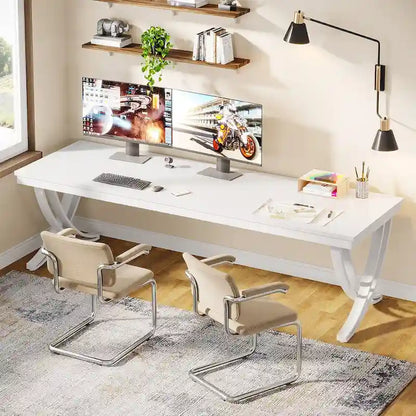 78 Computer Desk for Home Office, Rectangular Writting Table for Study Room