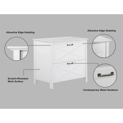 Saint Birch 2-Drawer File Cabinet