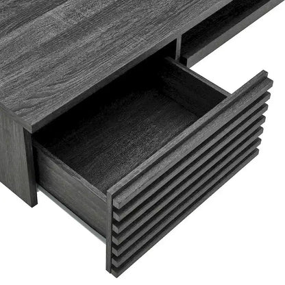 Render Wall Mount Wood Office Desk