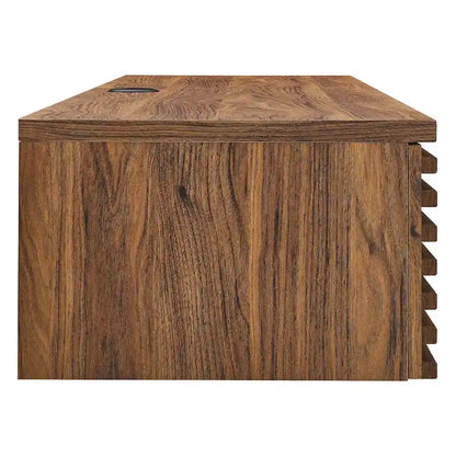 Render Wall Mount Wood Office Desk