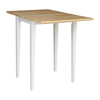 International Concepts Small Drop Leaf Shaker Style Dining Table
