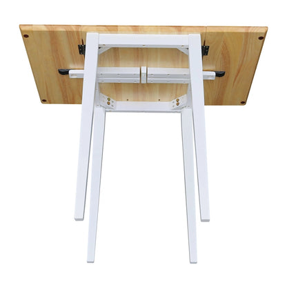 International Concepts Small Drop Leaf Shaker Style Dining Table