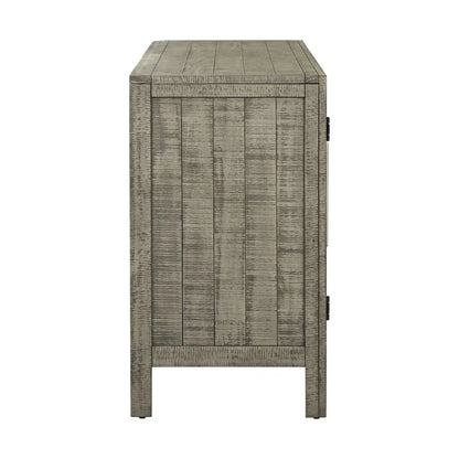 Wooden Storage Cabinet Sideboard with Adjustable Shelves