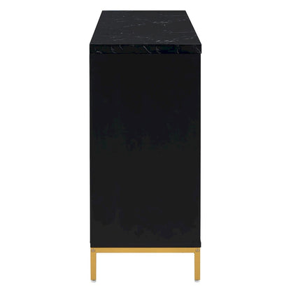 Sideboard with Extra Large Storage Space and Metal Handles
