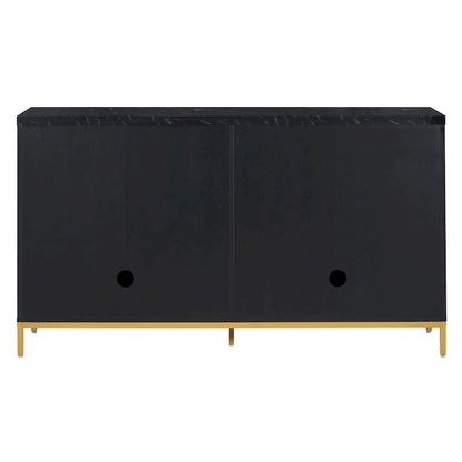 Sideboard with Extra Large Storage Space and Metal Handles